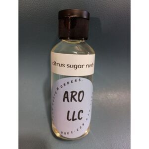"Citrus Sugar Rush" Massage Oil- 2 oz with flip cap